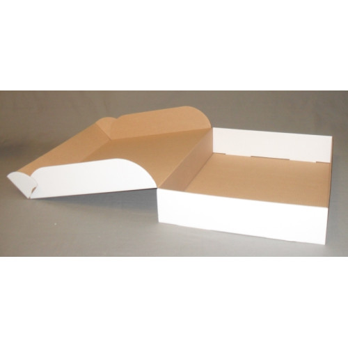 Postal Boxes - White Corrugated