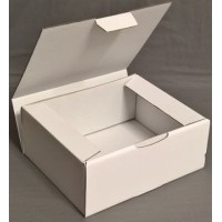 Postal Boxes - White Corrugated