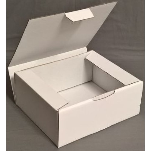 Postal Boxes - White Corrugated Postal Boxes - White Corrugated